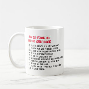 Mug Top10 des raisons pour lesquelles je suis triste q