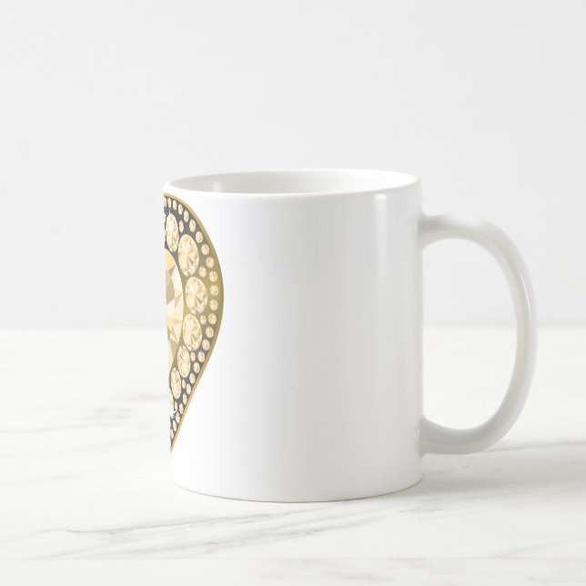 Mug Topaz Gem Heart (Droite)