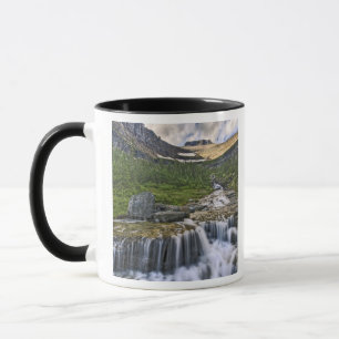 Mug Torrent en cascade, Parc national de Glacier,