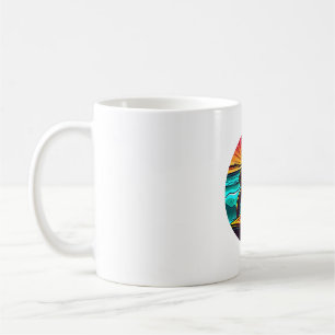 Mug Tortue au coucher du soleil, Inspirer la conceptio