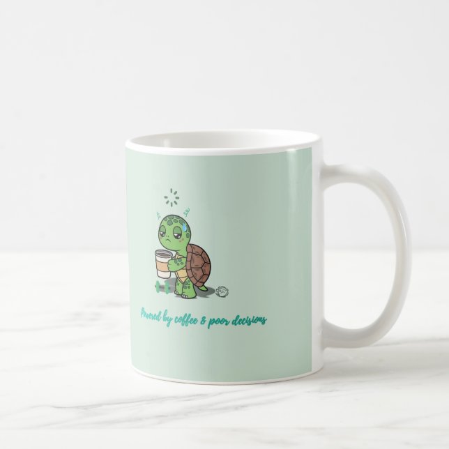 Mug Tortue Café Mignon (Droite)