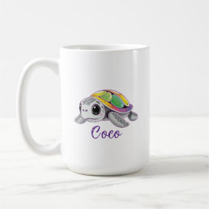 Mug Tortue de mer Color Burst