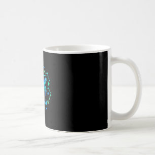 Mug Tortue de mer géométrique masculine avec motifs vi
