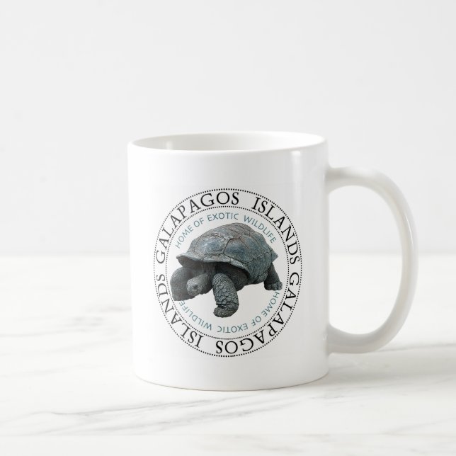 Mug Tortue des îles Galapagos (Droite)