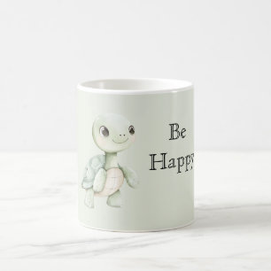 Mug Tortue heureuse mignonne