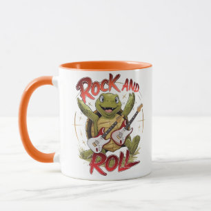 Mug Tortue super Frottant Le Rocher Et Le Rouleau