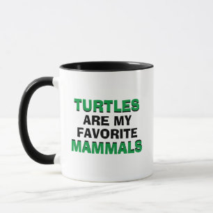 Mug Tortues Mammifères Café Monocotylédones Biologie B