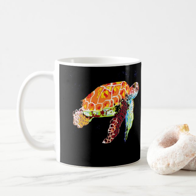 Mug : Tortues marines (Avec donut)