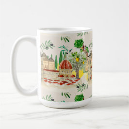 Mug Toscane, Toscane, Italie, olives, citrons, agrumes