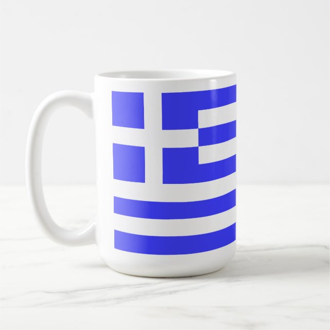 Mug Total du drapeau grec (Gauche)