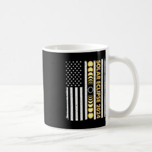 Mug Total Éclipse Solaire 2024 Phases Totalité Amériqu