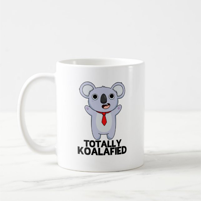 Mug Totalement Koala-dièse Funny Koala Bear Pun (Gauche)