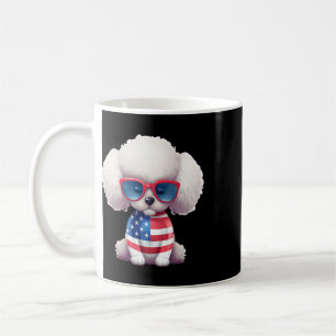 Mug Toucan Nain Avec Drapeau USA Patriotique Fête De L