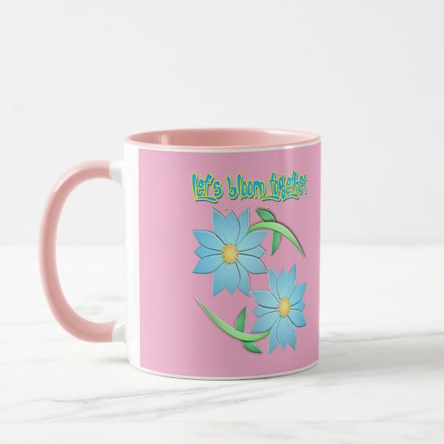 Mug touche de printemps (Gauche)