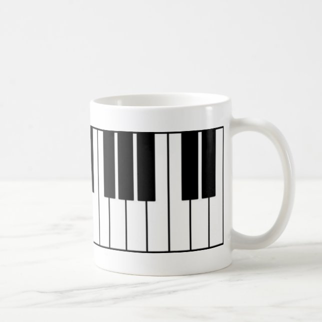 Mug Touches de piano (Droite)