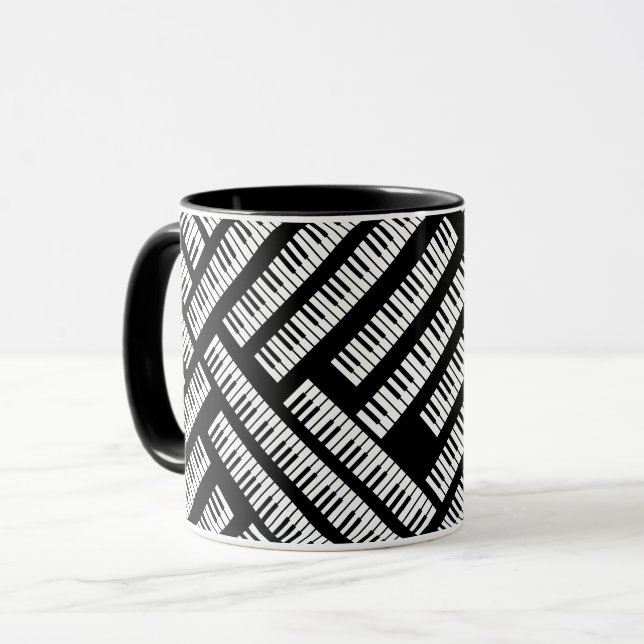 Mug Touches de piano (Devant gauche)