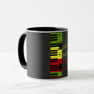 Mug Touchez le rythme – Musique aux touches de piano c