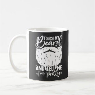 Mug Touchez ma barbe Joli papa drôle Père Sarcastique