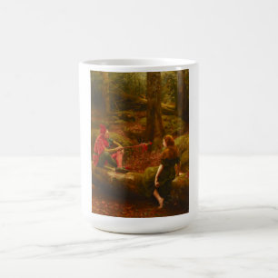 Mug Touchstone et Audrey (dans la forêt d'Arden)