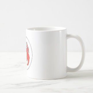 Mug Touffe de flamme du feu de la musique d'eau chaude