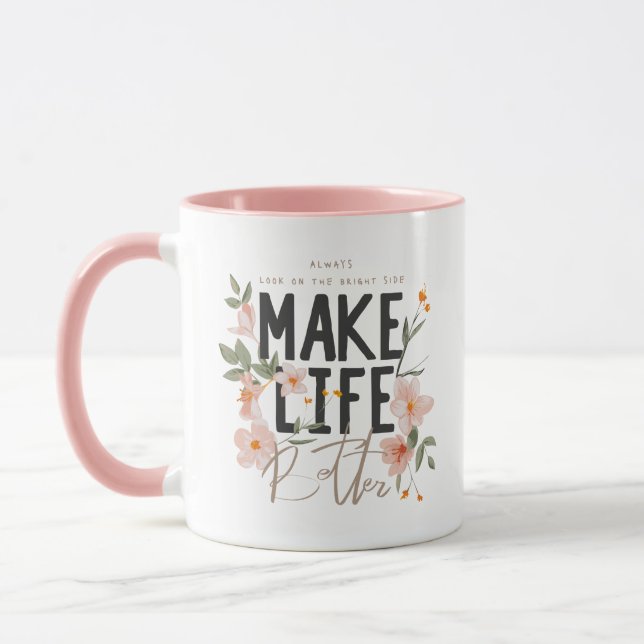 Mug Toujours regarder du côté lumineux (Gauche)