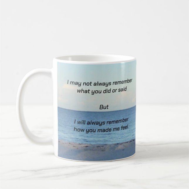 Mug "Toujours se souvenir" (Gauche)