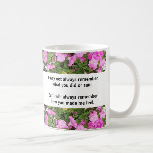 Mug "Toujours se souvenir"