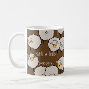 Mug Toujours un peu bêta besoin de café mouton troupea