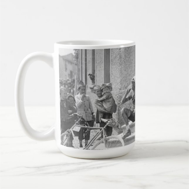 Mug Tour de France - Vintage Taking A Break (Gauche)