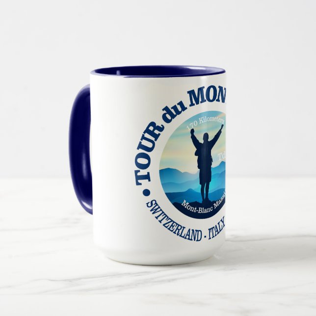 Mug Tour du Mont Blanc (V) (Devant gauche)