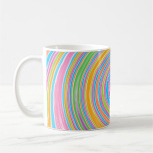 Mug Tourbillon arc-en-ciel coloré