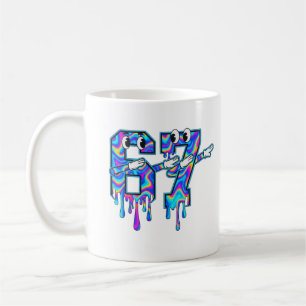 Mug Tourbillon Six Sept Dab Drip 6 7 Mème de Dabbing ,