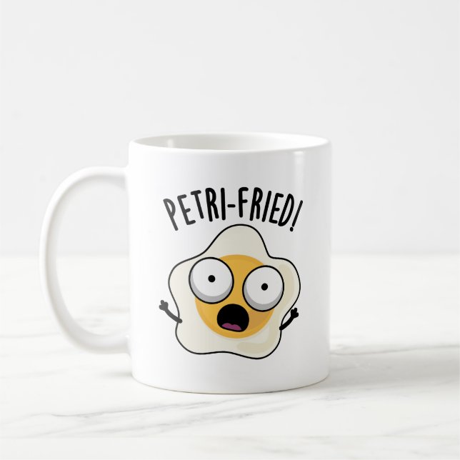 Mug Tourne à oeufs poivrés Funny frits (Gauche)