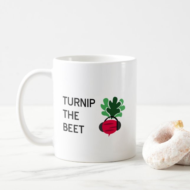 Mug Tourne le betterave (Avec donut)
