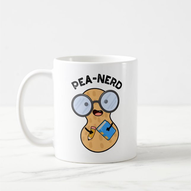 Mug Tourne Nerd de cacahuètes nerd (Gauche)