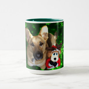 Mug Tourneiges vertes de rennes bergers allemands