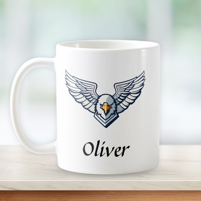 Mug Tourner au-dessus du reste - Ailes Aigles Personna (Créateur téléchargé)
