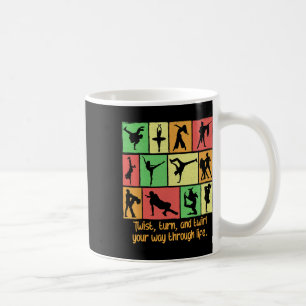 Mug Tourner Et Tourner Votre Chemin À Travers La Vie D