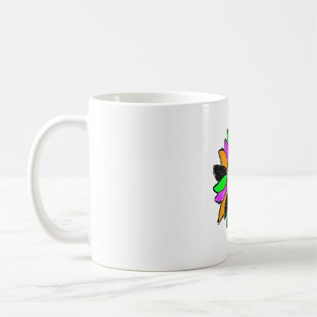 Mug Tournesol d'Halloween (Gauche)