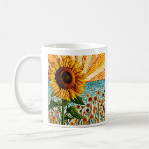 Mug Tournesol et citation