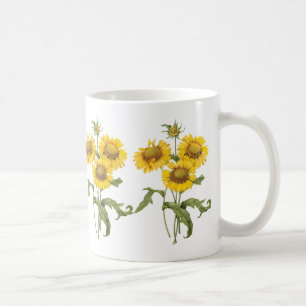 Mug Tournesol floral vintage de Redoute
