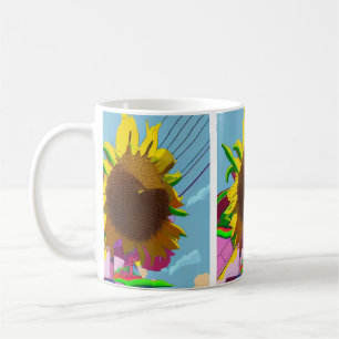 Mug Tournesol généré par IA