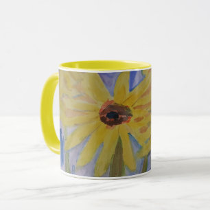 Mug Tournesol jaune d'été
