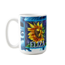 Tournesol la nuit Fleur Floral Personnalisé