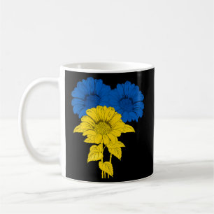 Mug Tournesol pour la paix en Ukraine drapeau ukrainie