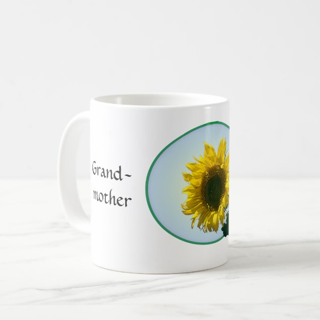 Mug - Tournesol pour mères (Devant gauche)