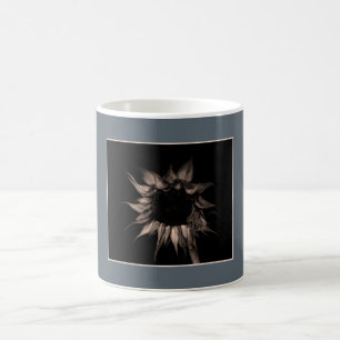 Mug Tournesol - Sepia Fine Art Photographie Cool uniqu