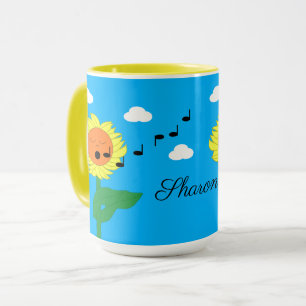 Mug Tournesols chantant :