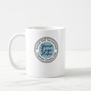 Mug Tournoi de golf ou événement logo personnalisé