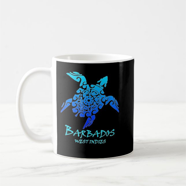 Mug Tourterelle tribal de la Barbade des Indiens occid (Gauche)